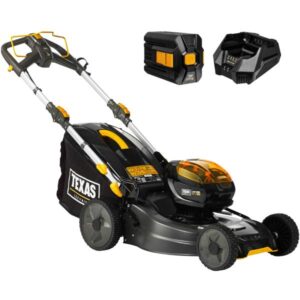 Texas A/S LMZ5800 - Pakke med 58V-4Ah batteri og lader Plæneklipper