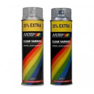 Motip Clear Varnish Spray Blank 150 ml.