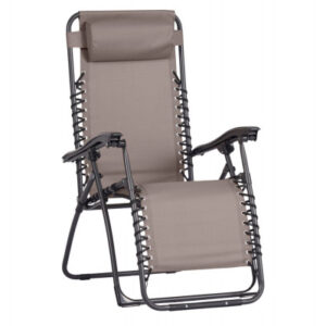 Relax stol - Sort/Taupe
