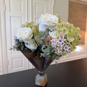 Kunstig blomsterbuket - Nordic Ivory Bouquet