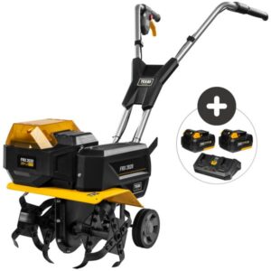 Texas A/S FRX2020 (2x20V) m/2 batterier og dobbelt hurtiglader Havefræser