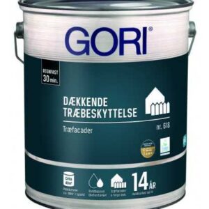 Gori 618 Dækkende Træbeskyt. 0,75 L kridt