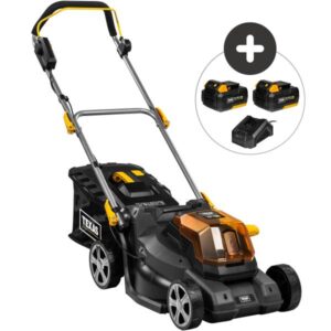 Texas A/S LMX2038 (2x20V) m/2 x 4Ah batterier og lader Plæneklipper