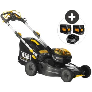 Texas A/S LMZ5800TR - Pakke med 2 batterier og lader Plæneklipper