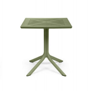 Nardi Clip Cafebord 70x70 cm - Agave