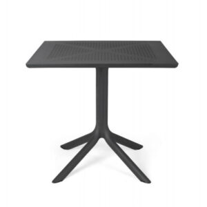 Nardi Clip Cafebord 80x80 cm - Antracit
