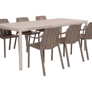 Nardi Tevere Tiberina Havemøbelsæt 211 - Sand/Latte