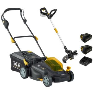 Texas A/S Pakke: Razor 3300Li + GT1800Li (2 batterier) Plæneklipper