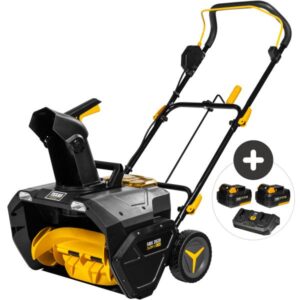 Texas A/S SBX2020 (2x20V) m/2 batterier og dobbelt hurtiglader Sneslynge