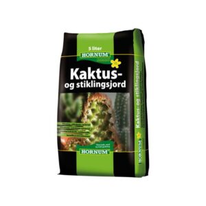 HORNUM Kaktus- og stiklingsjord 5 liter