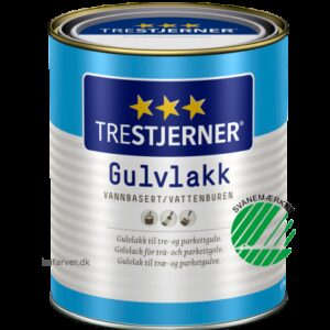 TRESTJERNER Gulvlak 0,75 L Halvblank