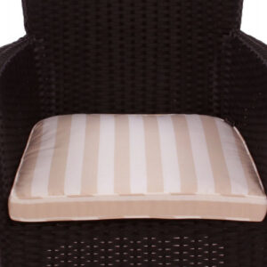 Aston Manilahynde Beige-Hvid stribet