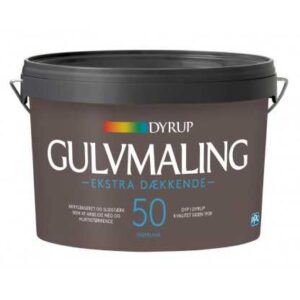 Dyrup Gulvmaling Ekstra Dæk Vand 50 2,25 L tonebar