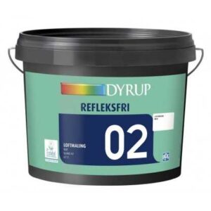 Dyrup refleksfri loftmaling 02 lys råhvid