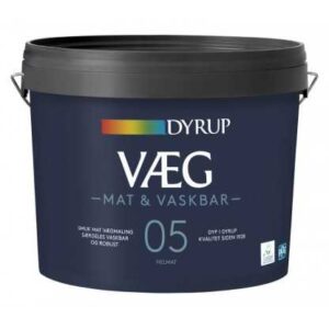 Dyrup Væg Mat & Vaskbar 05 2,25 L tonebar