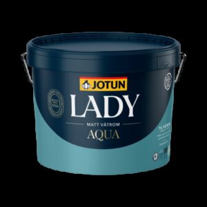Jotun Lady Aqua Mat Hvid  2,7 L