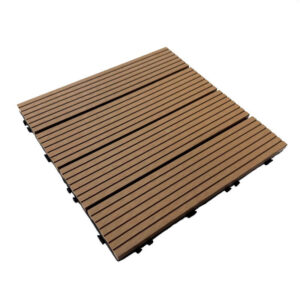 Kompositfliser 30 x 30 x 2,2 cm - Teak