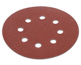 Velcro sandpapir Ø 125 mm - korn 120