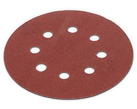 Velcro sandpapir Ø 125 mm - korn 240