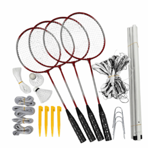 Badminton sæt inkl. banestreger