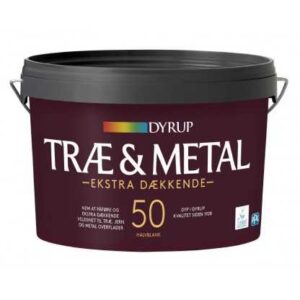 Dyrup Træ & Metal Ekstra Dæk 50 2,25 L tonebar