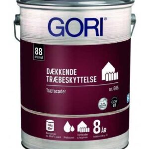 Gori 605 dækkende olie 0,75 L kridt