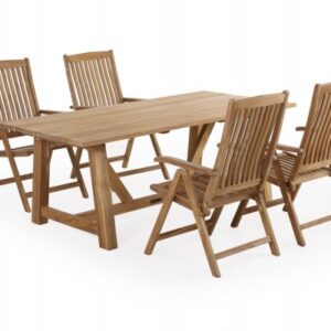 Hercules 200 Devon Teak Havemøbelsæt