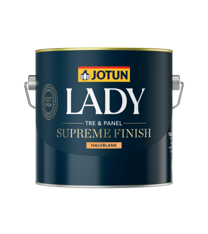 Jotun Lady Supreme Finish Halvblank 40 Hvid 0,68 L HALVBLANK 40