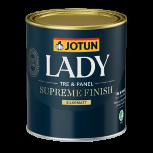 Jotun Lady Supreme Finish Silkemat 15 Hvid  2,7 L SILKEMAT 15
