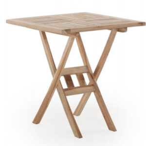 Køln Teak cafebord 70x70 cm