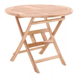 Køln Teak Foldebord - Ø 90 cm