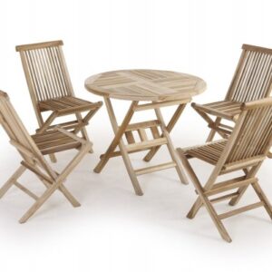 Køln Teak Havemøbelsæt - 90 cm
