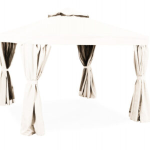 Luxus Pavillon 3x3 meter - Hvid