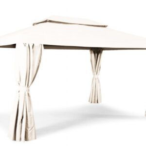 Luxus Pavillon 3x4 meter - Hvid