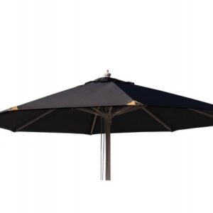 Signe Parasol Ø 3 meter - 2-delt - Sort